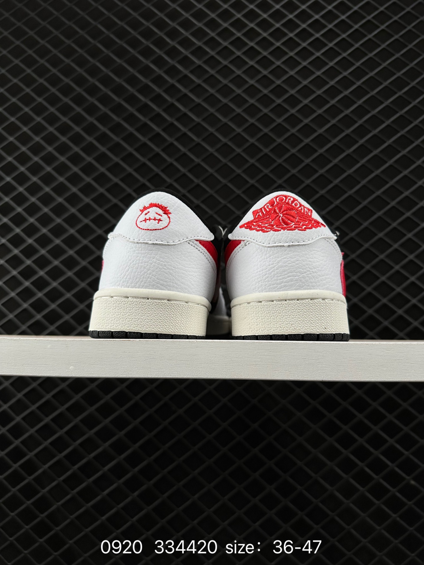 fragment design x Travis Scott x Nike Air Jordan 1 Low OG SP”Black/Green Toe“